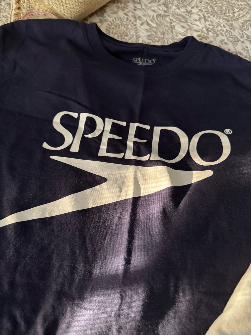 Speedo Navy, White & Red Graphic Tee Set - Picture 5 of 5